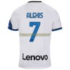 Original Fußballtrikot Inter Mailand Alexis Sanchez 7 Auswärtstrikot 2021-22 Für Herren